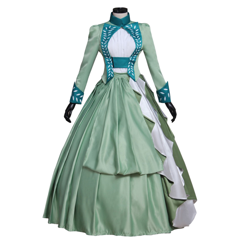 Mina Green Walking Dress