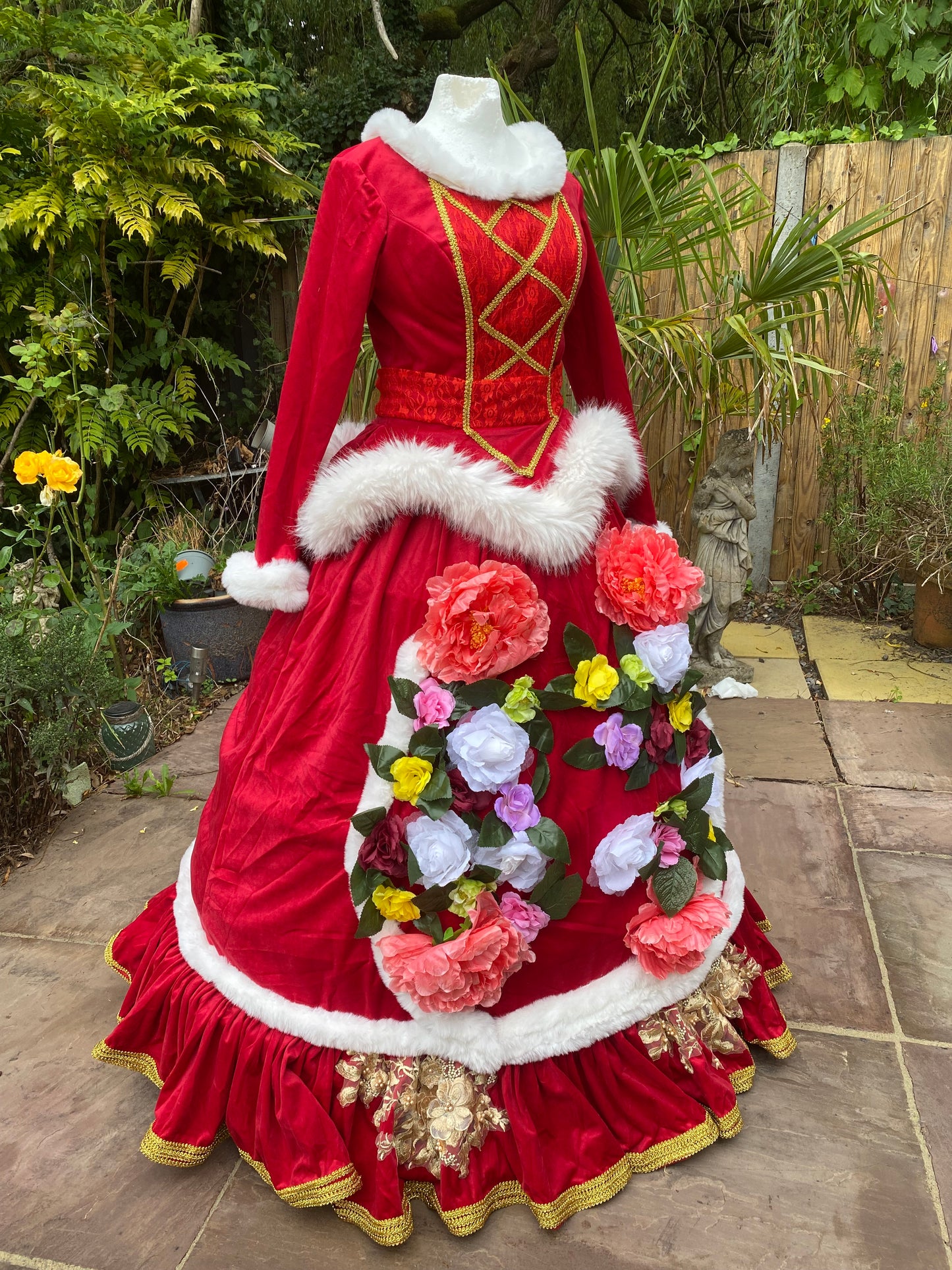 Mrs Claus Christmas Dress
