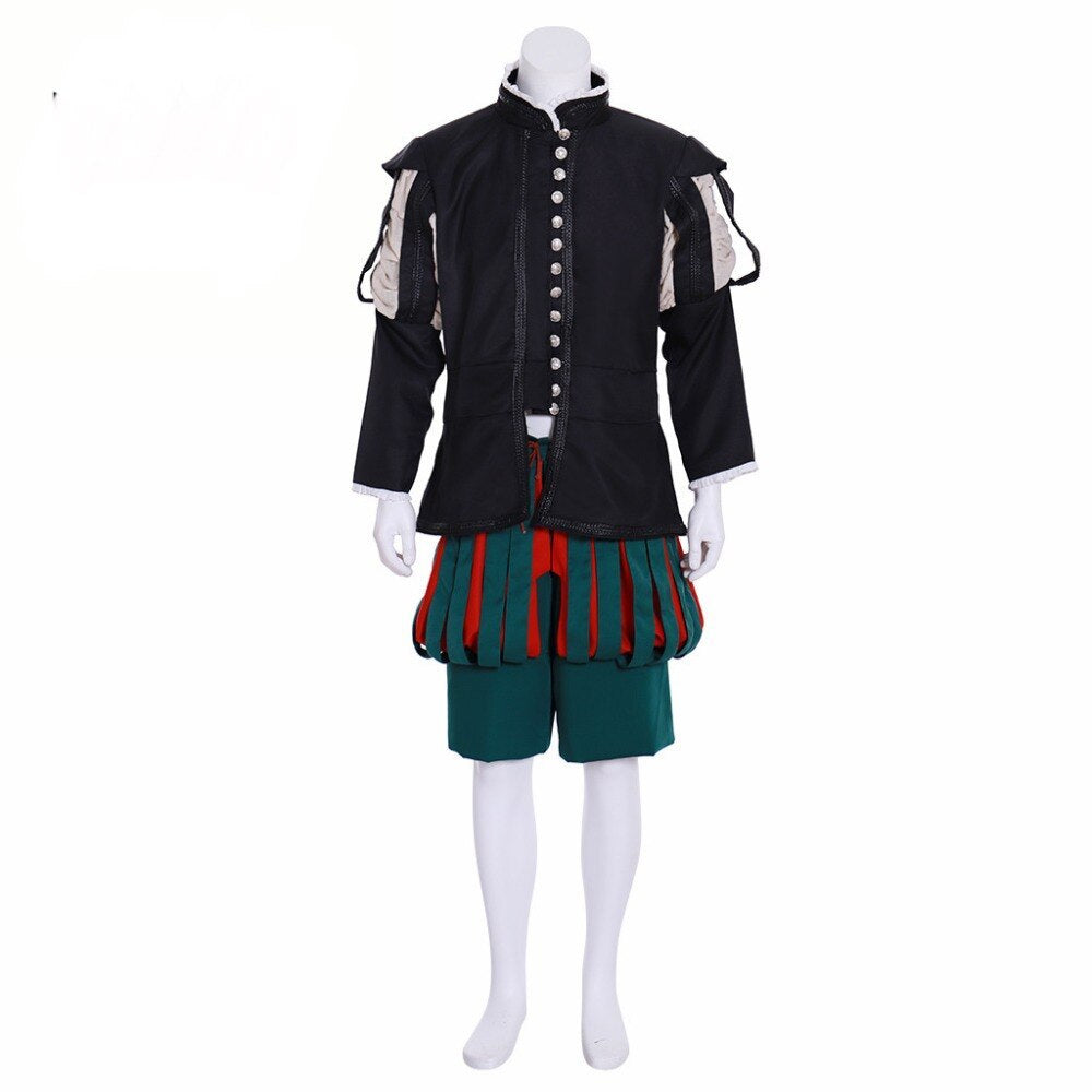 Tudor Mens Costume, Tudor Doublet - TwirlingDresses
