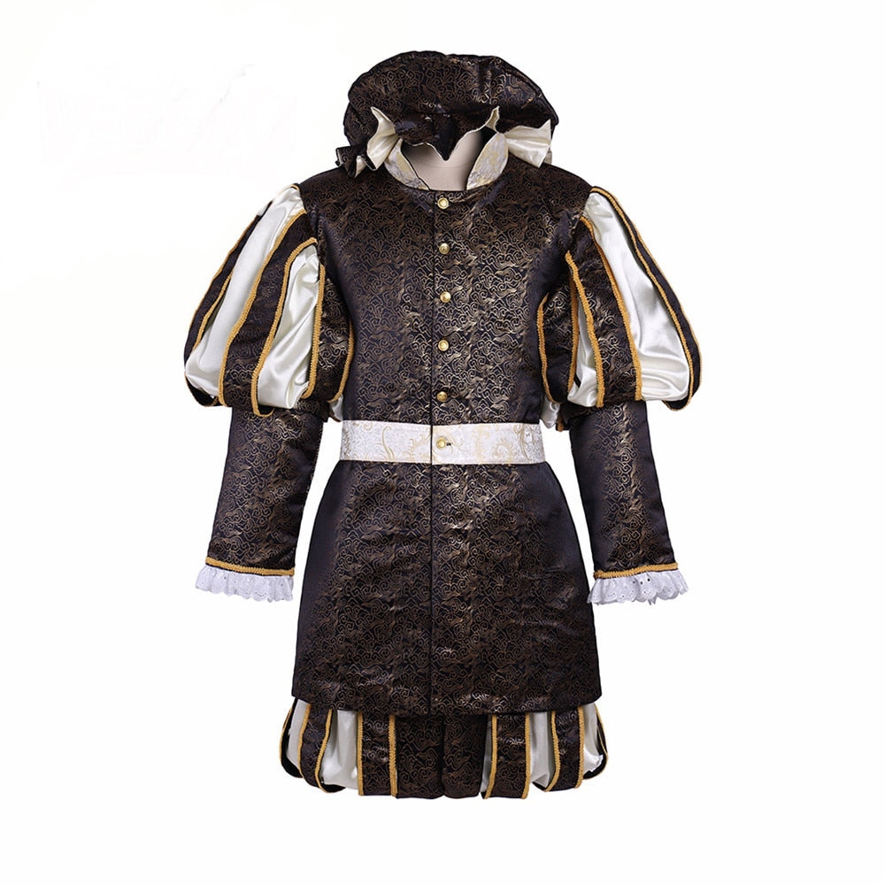 Tudor Mens Costume, Tudor Doublet - TwirlingDresses