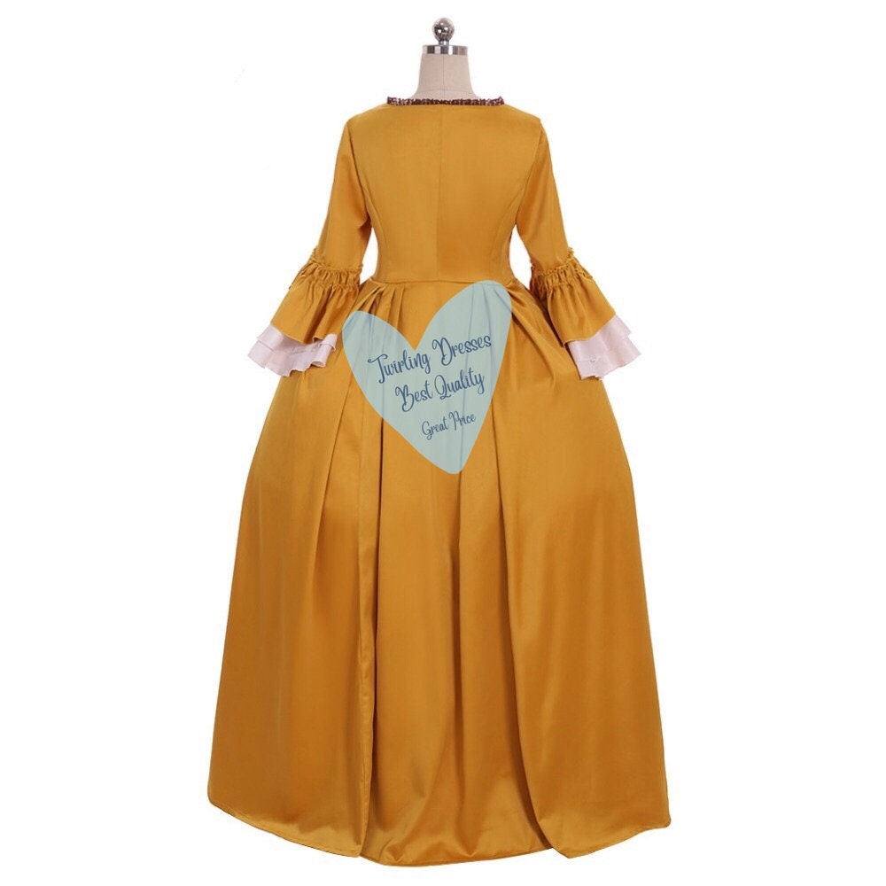 Georgian Costume , Outlander Claire Fraser black dress , 18th Century Dress, 1700s Dress , Historic Costume, Theatre Dress, Outlander Dress - TwirlingDresses