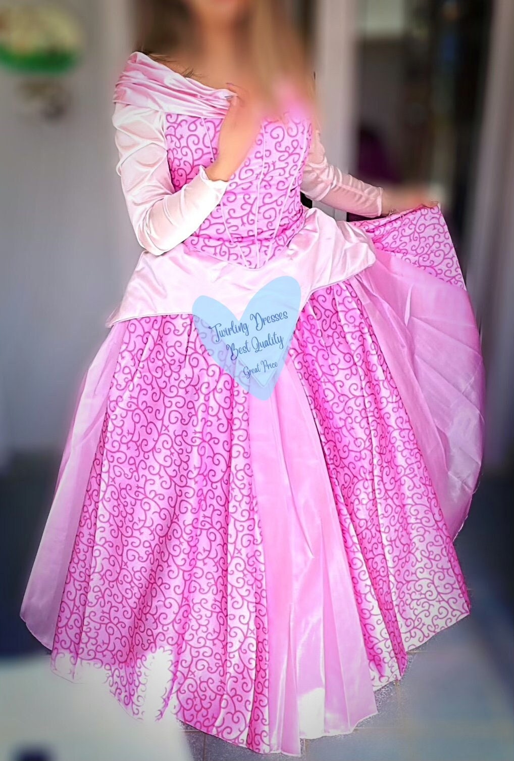 Aurora Princess dress, Adult sleeping beauty dress, Adult Aurora dress, - TwirlingDresses