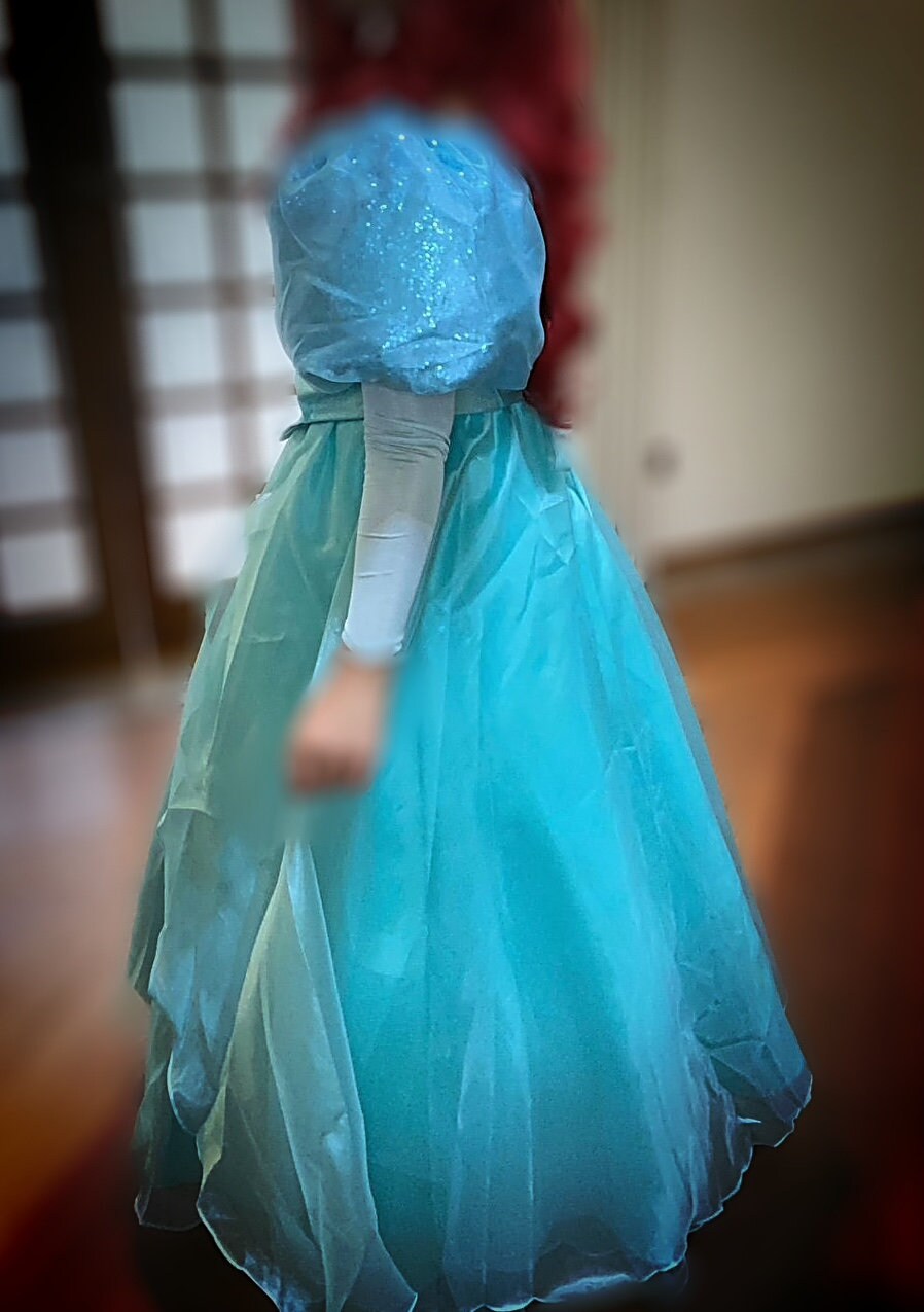 Princess dress, Adult Ariel  dress, Adult Ariel Costume dress, - TwirlingDresses