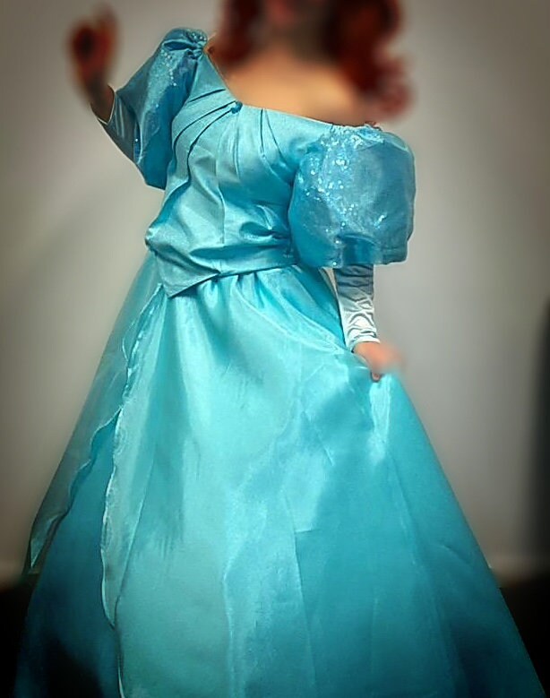 Princess dress, Adult Ariel  dress, Adult Ariel Costume dress, - TwirlingDresses