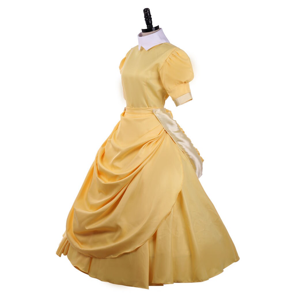 jane tarzan cosplay, Yellow Princess Dress, Yellow Victorian Dress, Jane Porter Dress