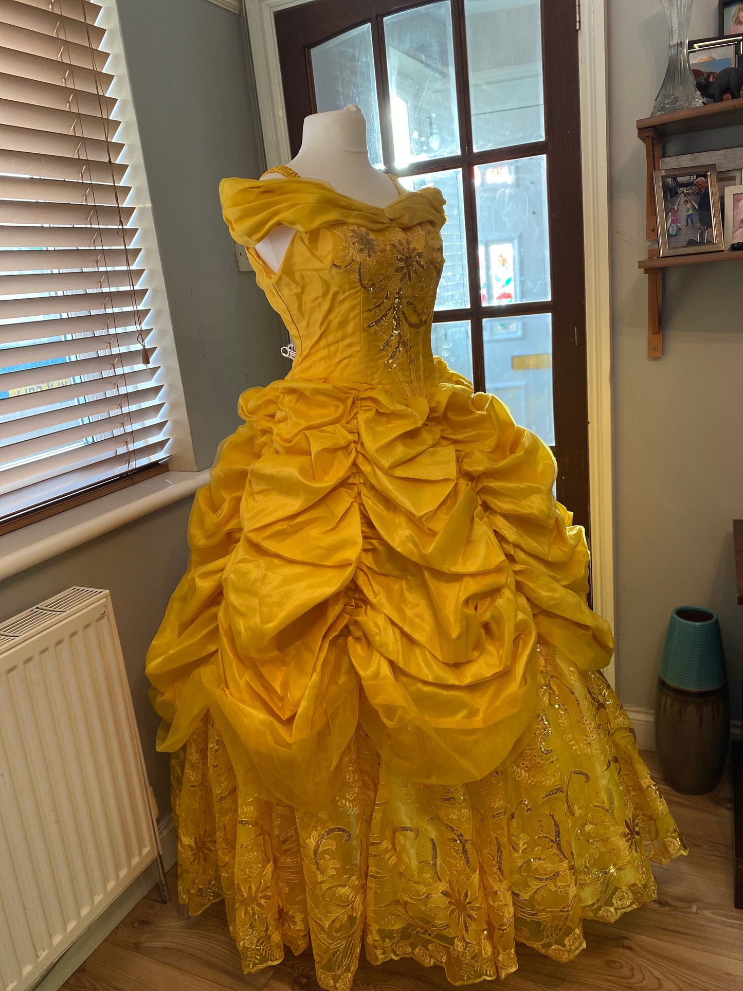 Belle Dress, Beauty Dress, Yellow Princess Dress, Belle Costume