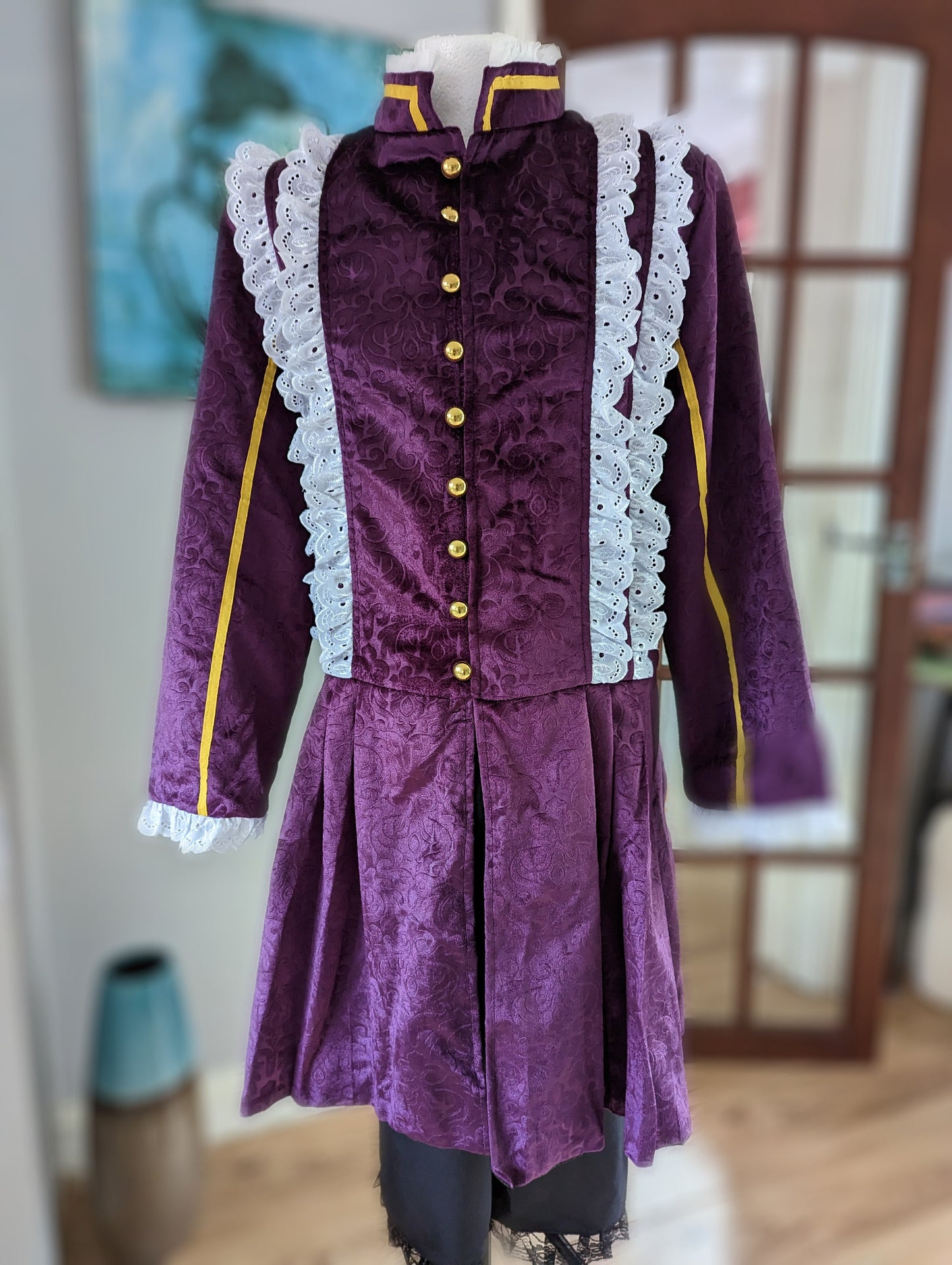 Tudor Doublet, Mens Tudor costume, Henry VIII costume, Medieval nobleman outfit, Tudor Costume, Mens Tudor suit