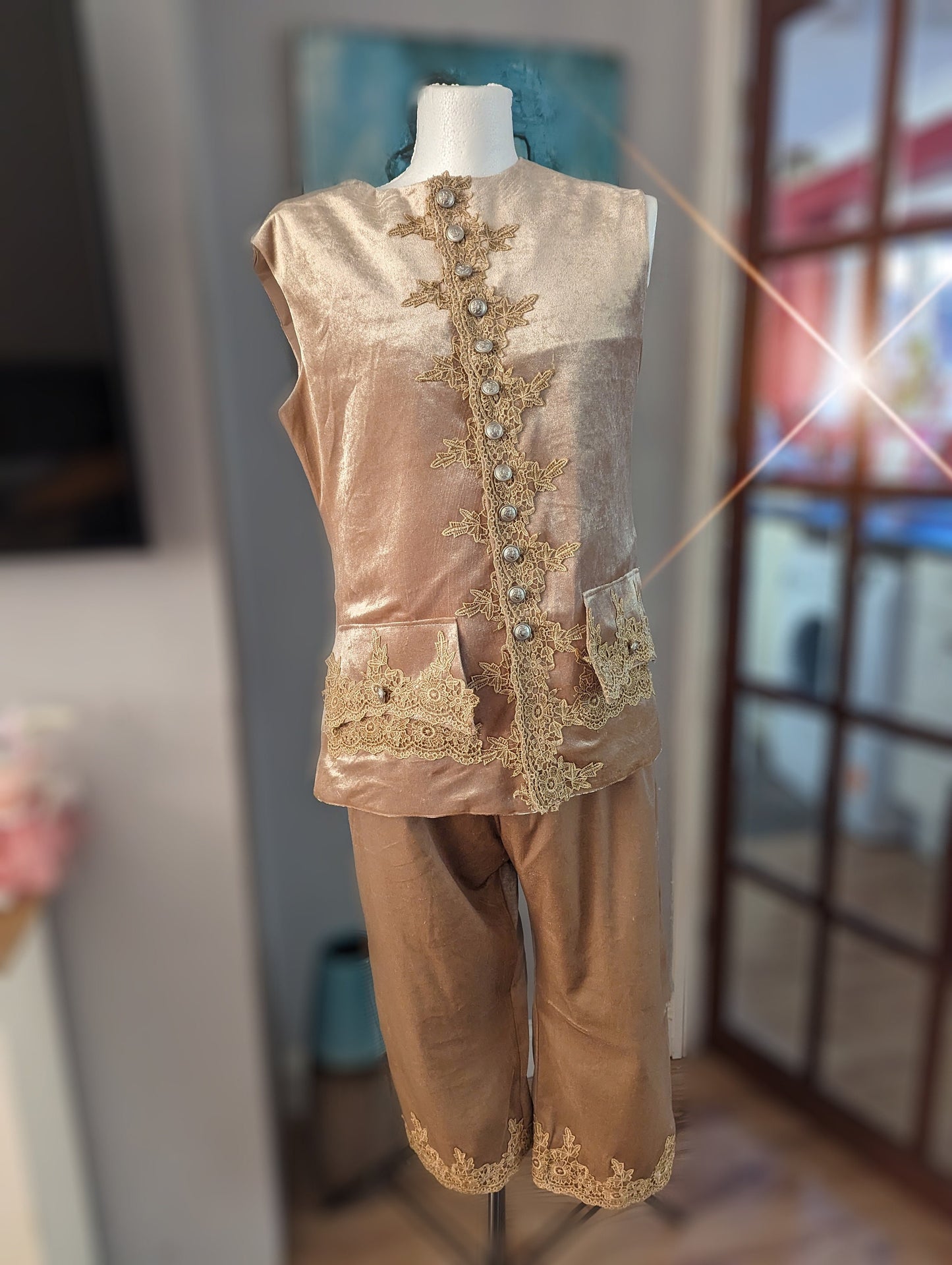 1700s Mens/Ladies suit , Tailcoat, 18th century Frock Coat, Colonial cosplay, 18th century gentlemen