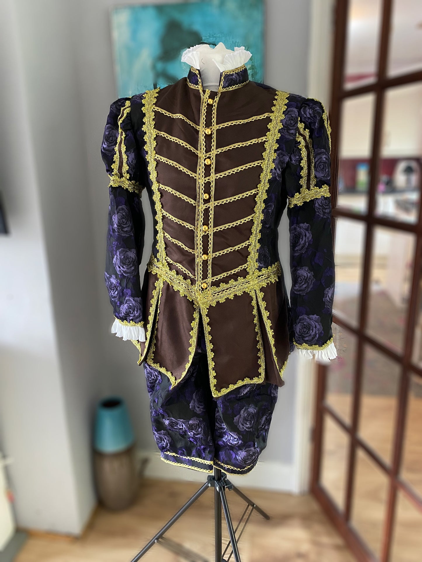 Elizabethan Doublet, Mens Elizabethan costume, Henry VIII costume, Medieval nobleman outfit, Tudor Costume, Mens Tudor suit