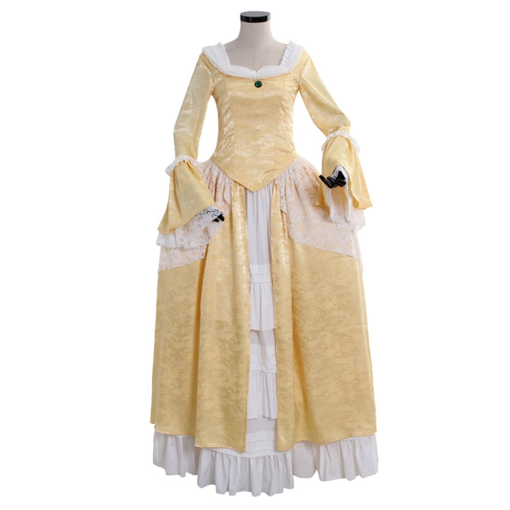 
                  
                    Yellow Georgian Dress
                  
                