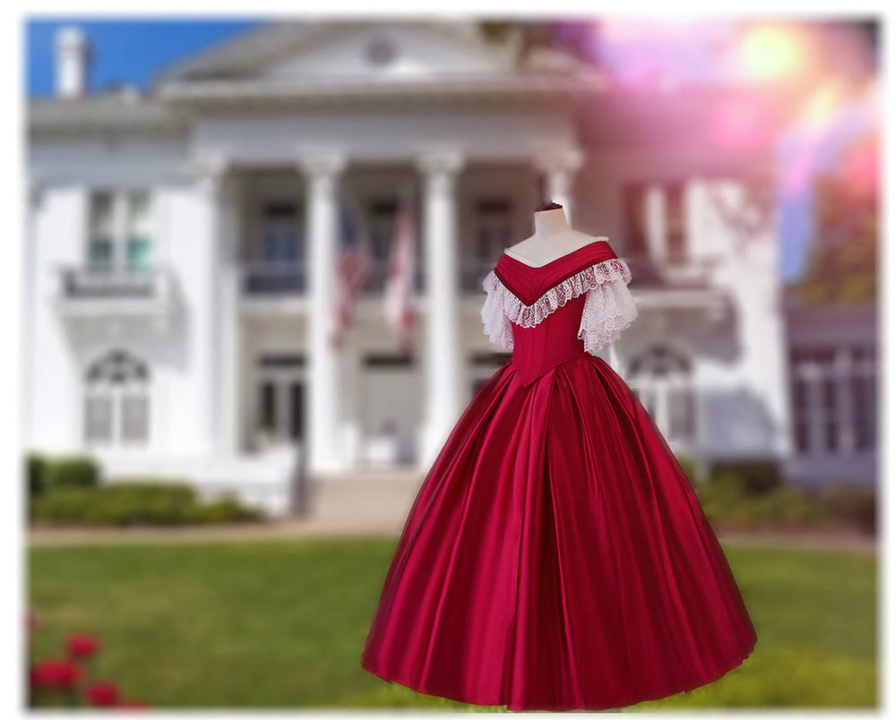 Red Southern Belle Dress