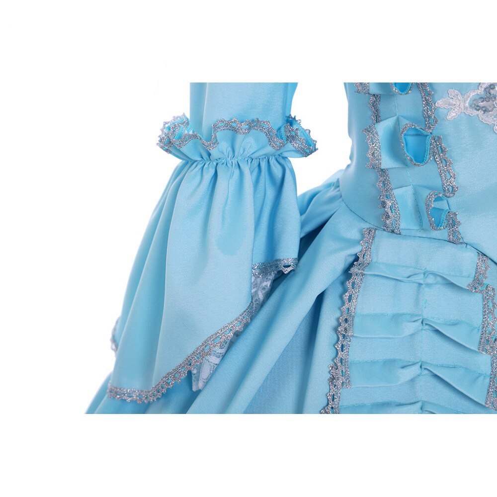 
                  
                    Light Blue Georgian Ball gown
                  
                