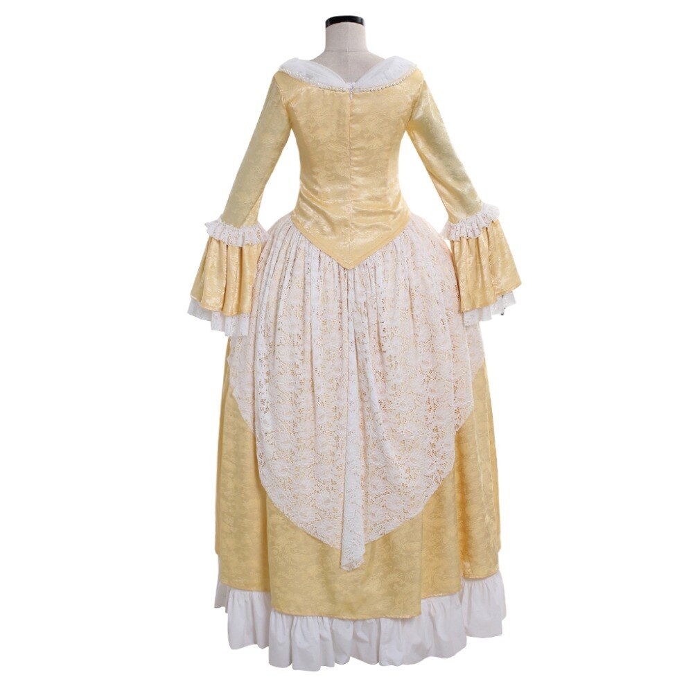 
                  
                    Yellow Georgian Dress
                  
                