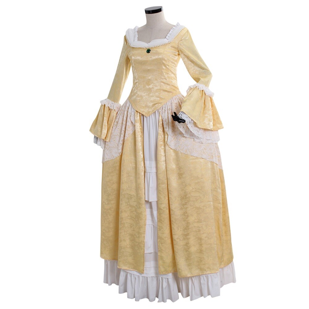 
                  
                    Yellow Georgian Dress
                  
                