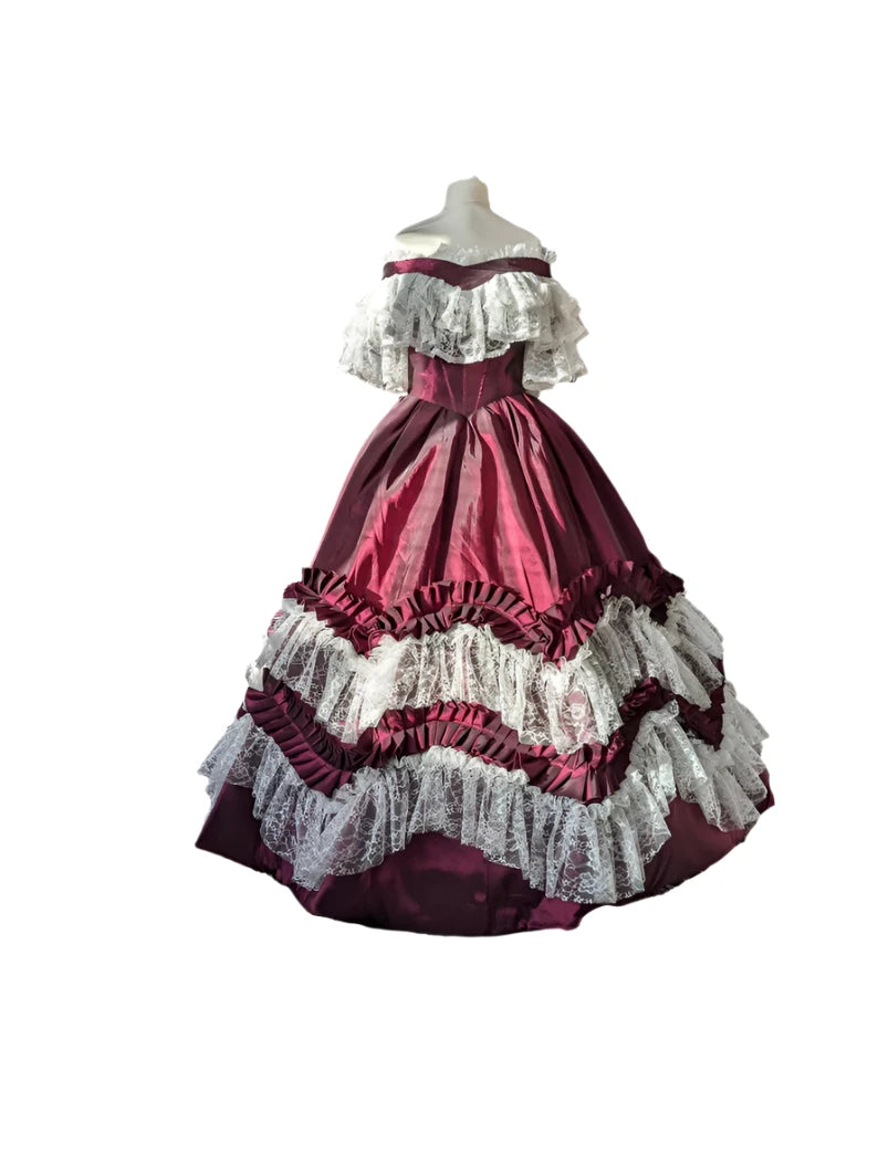 Crinoline Victorian Dress