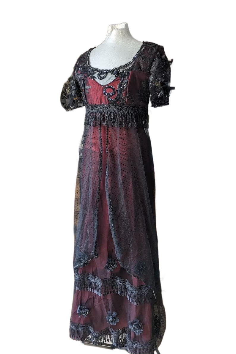 
                  
                    Titanic Dress, Titanic Jump Dress, Titanic costume, Rose Outfit, Edwardian era dress, Edwardian evening gown, Rose Dewitt Bukater dress,
                  
                