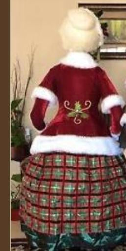 Mother Christmas Dress  TwirlingDresses