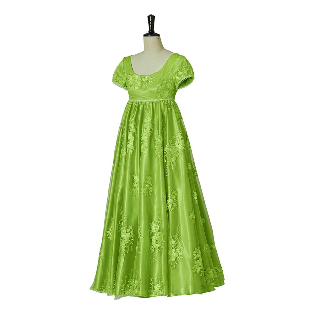 
                  
                    Green Bridgerton Regency Dress, Penelope Featherington dress - TwirlingDresses
                  
                