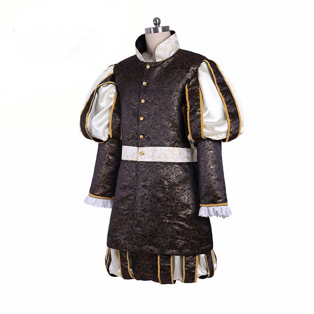 Tudor Mens Costume, Tudor Doublet - TwirlingDresses