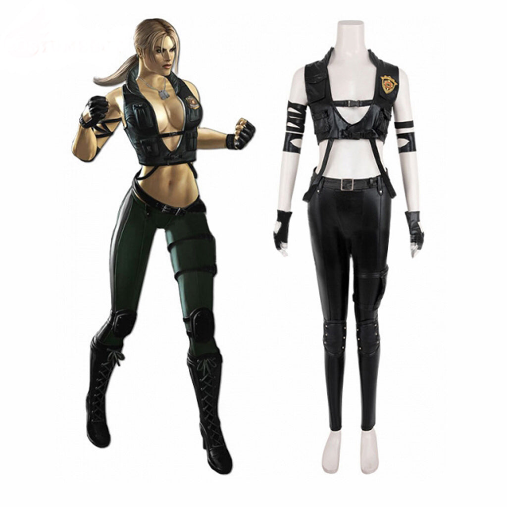 
                  
                    Mortal Kombat 11 cosplay, Sonya Blade Costume - TwirlingDresses
                  
                