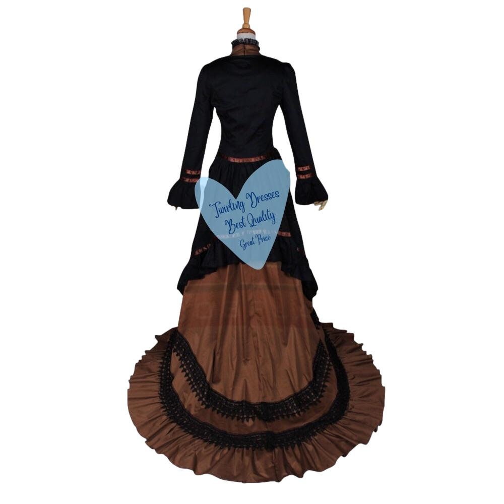
                  
                    Victorian  Costume, Victorian  Dress, Bustle dress, Adult Historic Costume, Victorian outfit, Theatre Dress, steampunk Dress - TwirlingDresses
                  
                