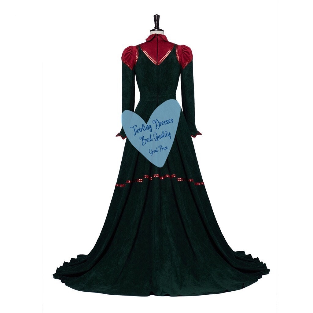 
                  
                    Edwardian  Costume, Victorian  Dress, Bustle dress, Adult Historic Costume, Gothic outfit, Theatre Dress, steam punk dress - TwirlingDresses
                  
                