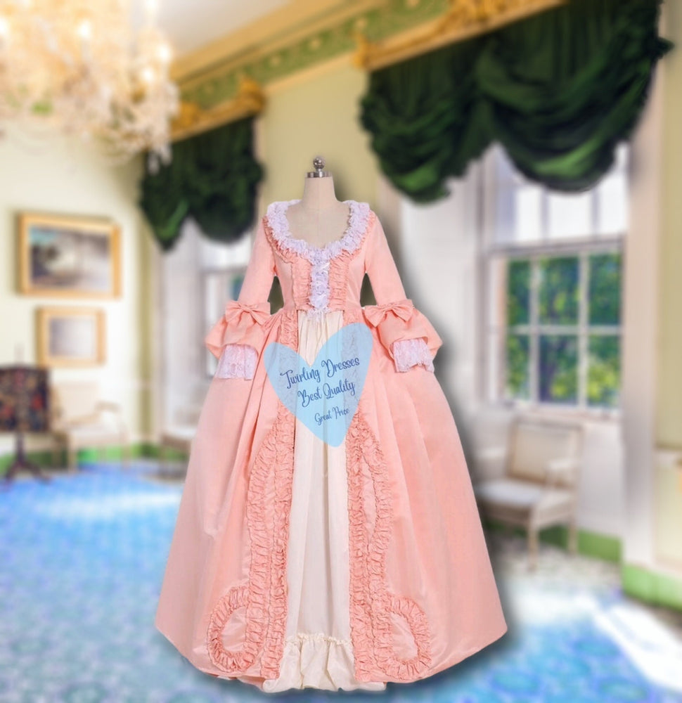 Georgian Costume, Georgian Dress, Marie Antoinette Dress - TwirlingDresses