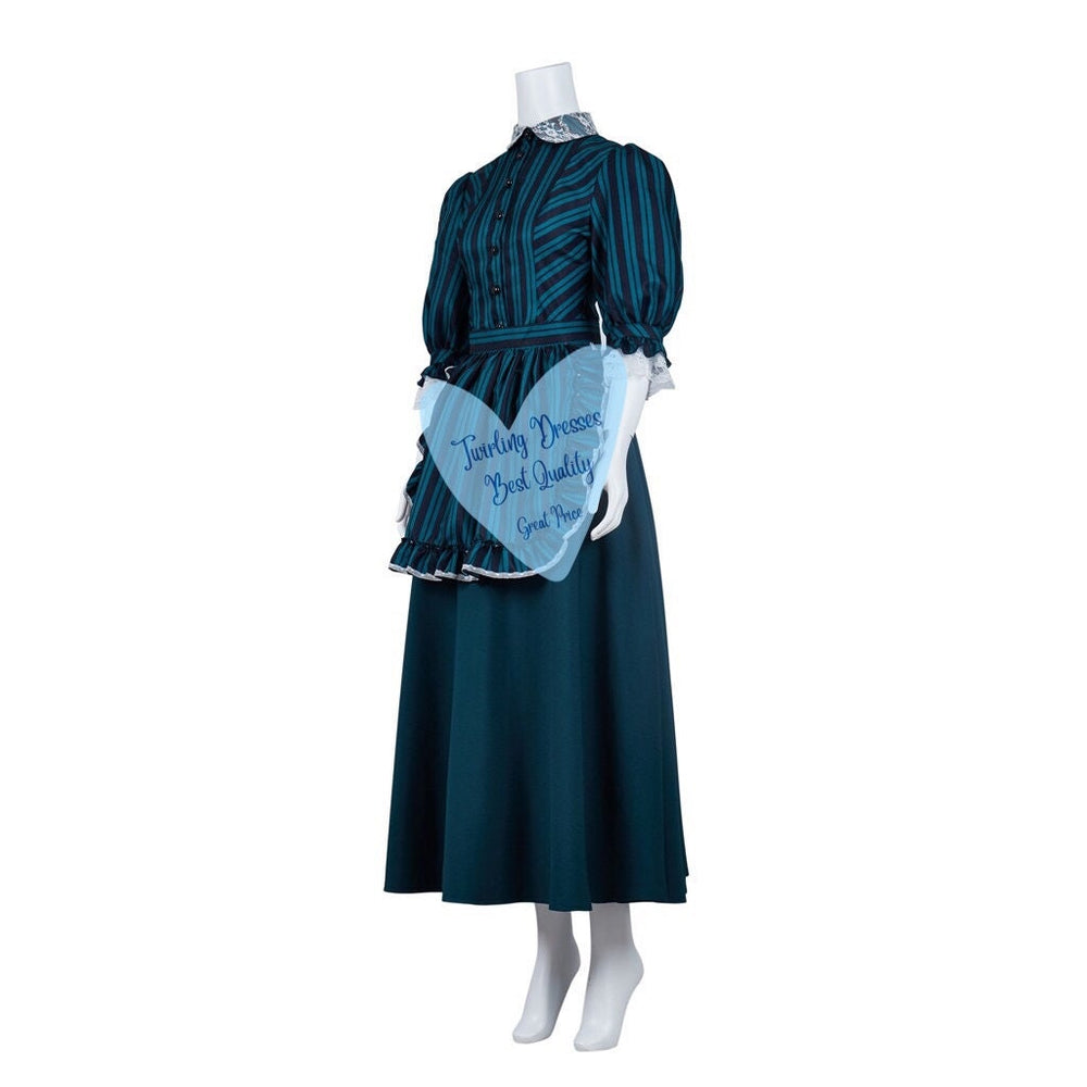 
                  
                    Edwardian maid Costume, Victorian  maid Dress, Haunted House Maid - TwirlingDresses
                  
                