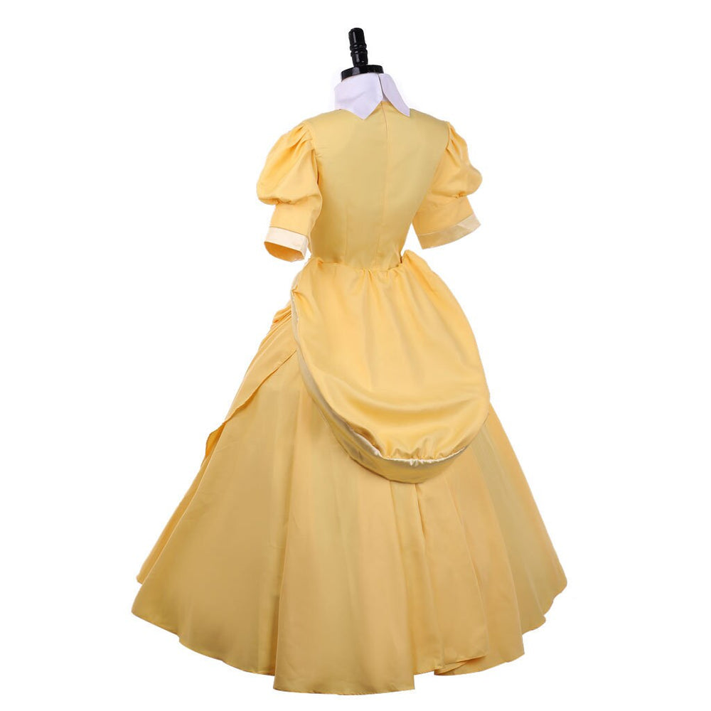 yellow victorian dress jane tarzan cosplay, Yellow Princess Dress, Yellow Victorian Dress, Ja –  TwirlingDresses