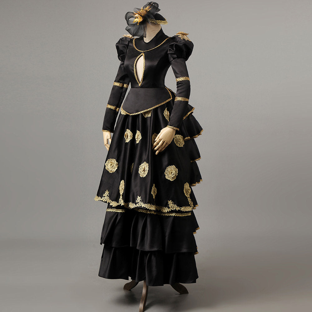 Modern Victorian Bustle dress, Steampunk dress – TwirlingDresses Modern Victorian Bustle dress, Steampunk dress – TwirlingDresses