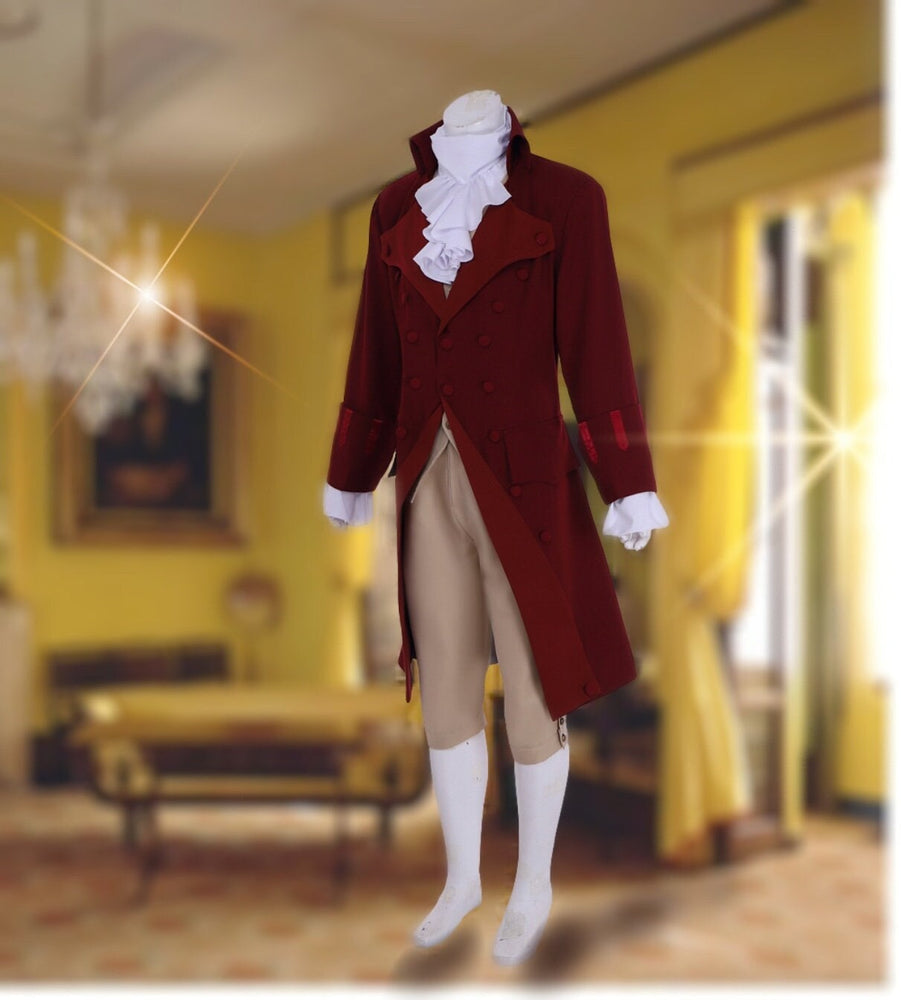 
                  
                    Bridgerton Costume Men, Georgian suit, Regency Men suit, Tailcoat Jacket, Regency Gentleman
                  
                