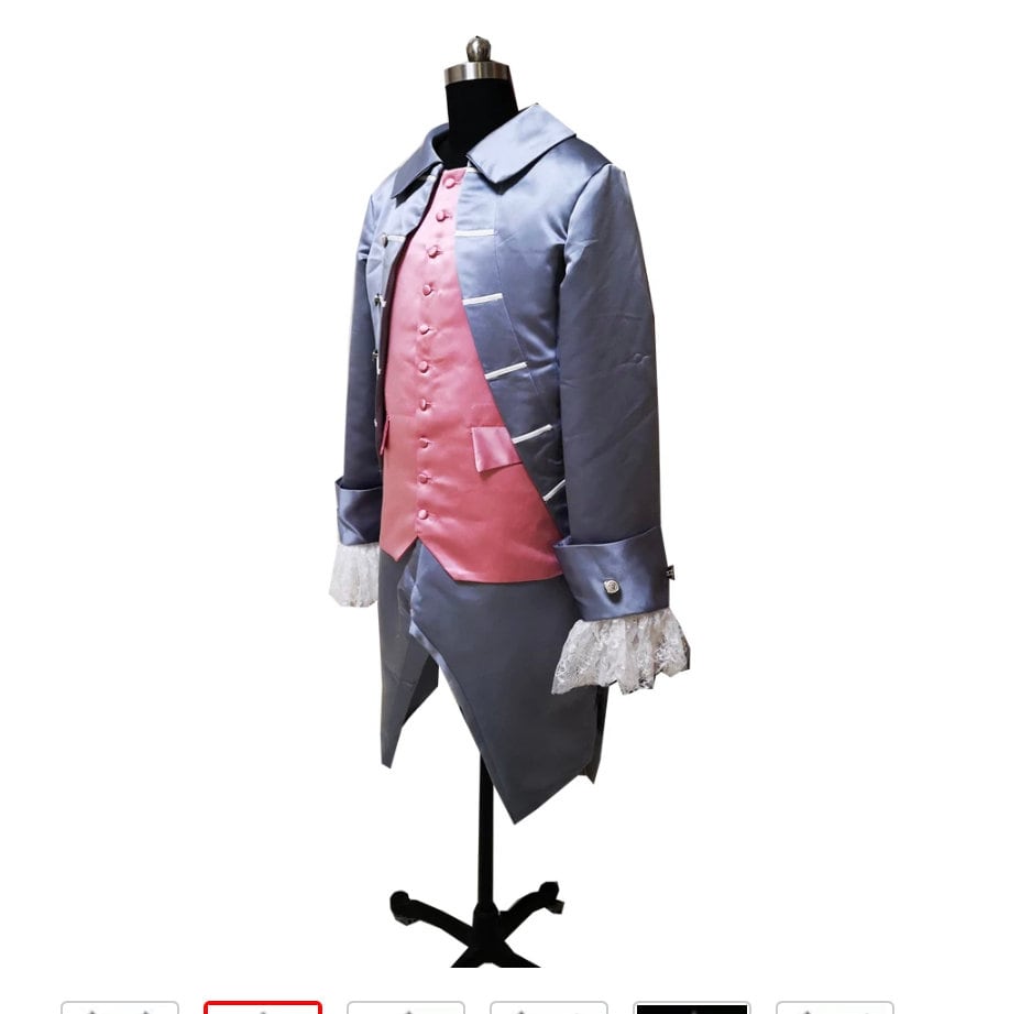 
                  
                    1700s Mens/Ladies suit , Tailcoat, 18th century Frock Coat, Colonial cosplay, 18th century gentlemen
                  
                