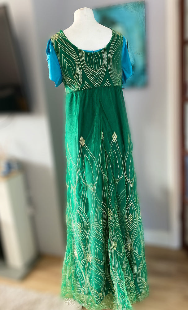 
                  
                    Green Bridgerton Dress, Bridgerton Regency Dress, Bridgerton Gown,
                  
                