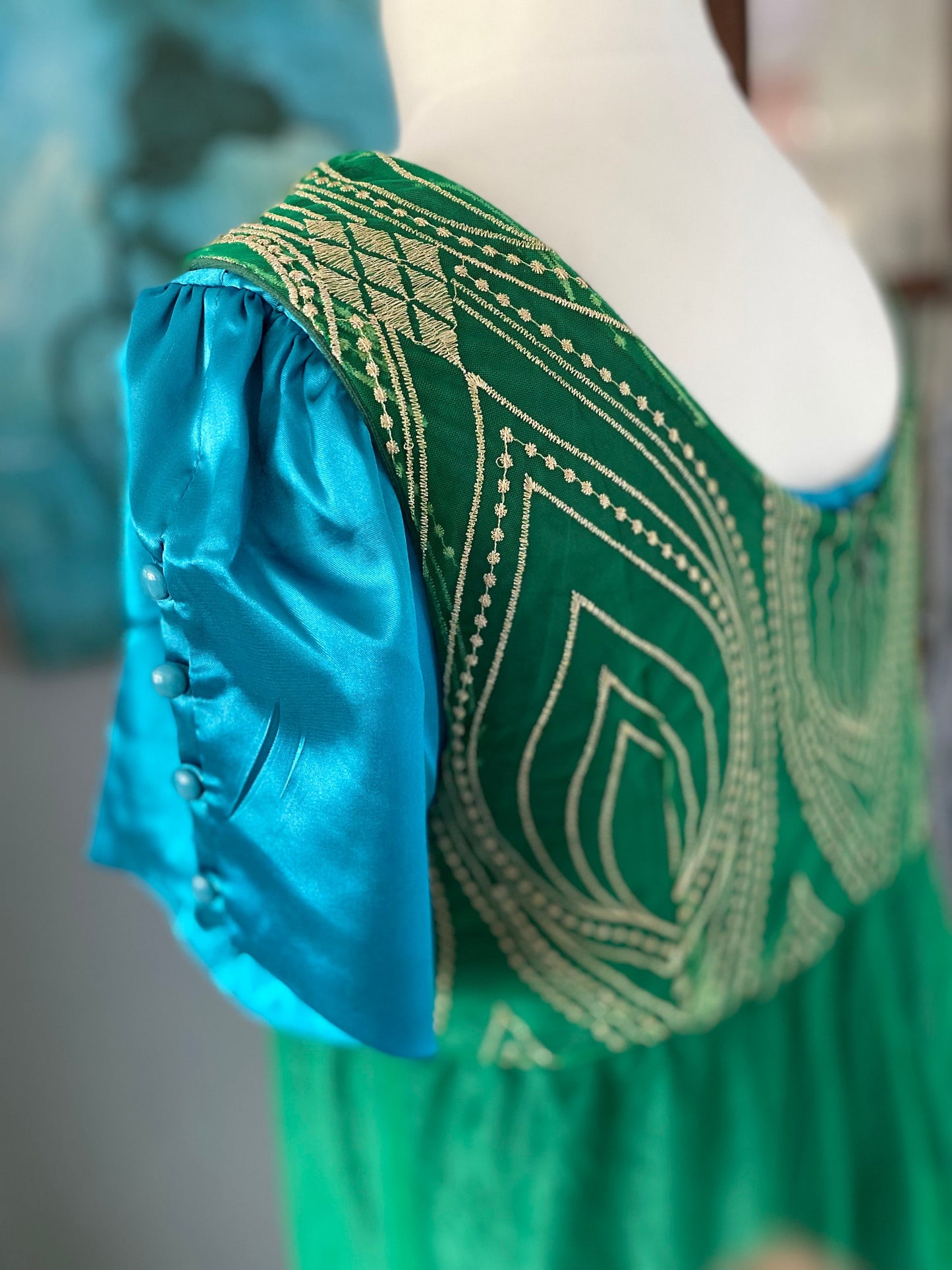 
                  
                    Green Bridgerton Dress, Bridgerton Regency Dress, Bridgerton Gown,
                  
                