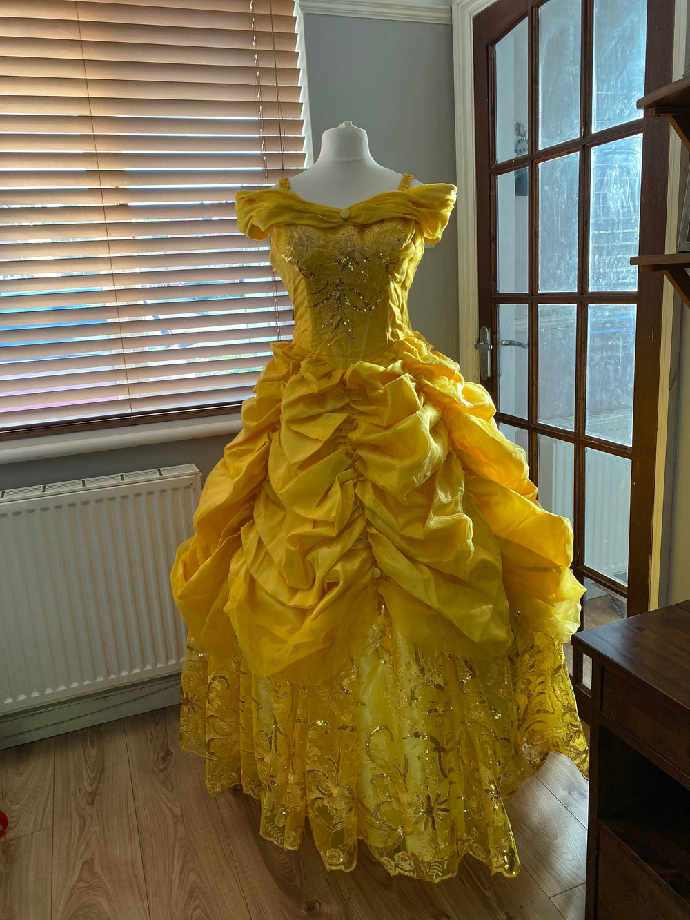 Belle Dress, Beauty Dress, Yellow Princess Dress, Belle Costume