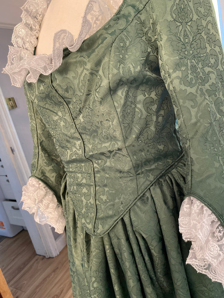 
                  
                    Jane Austin Dress, Victorian Work dress, 1840s dress
                  
                
