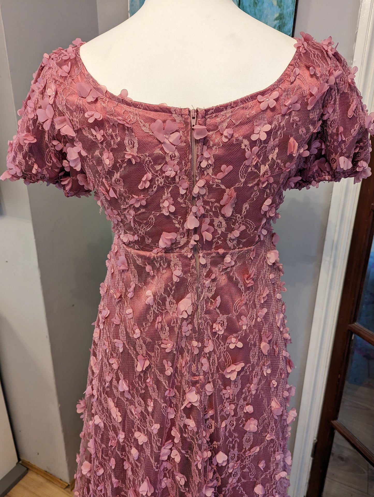 
                  
                    Bridgerton Dress, Bridgerton Regency, Rose Pink Regency Dress
                  
                