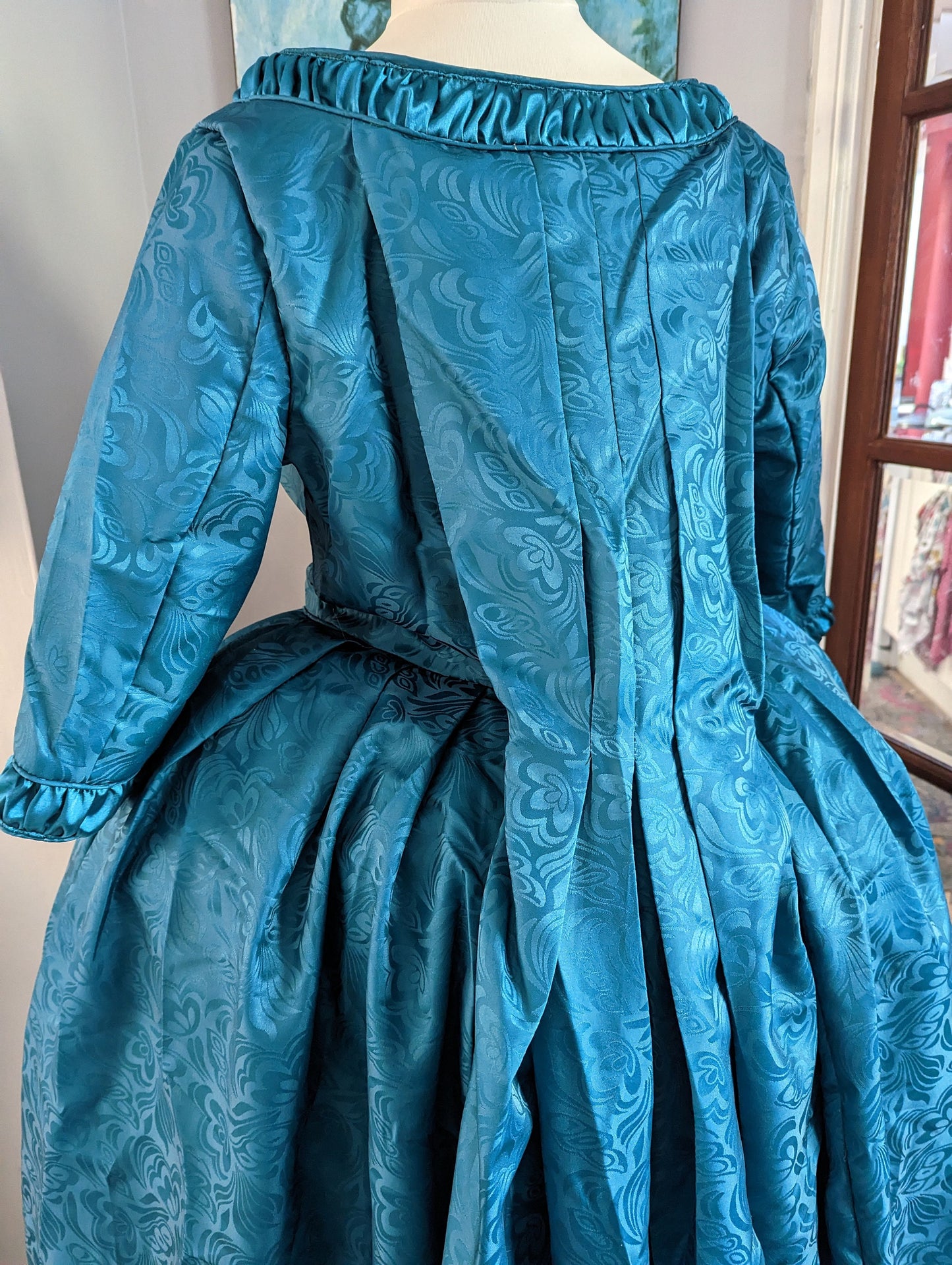 
                  
                    Georgian Costume, Georgian Dress, Marie Antoinette Dress, Emerald Green Georgian dress
                  
                