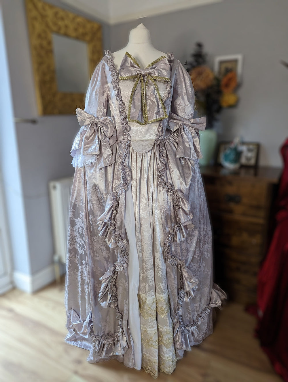 Lavender Georgian Costume, Georgian Dress, Marie Antoinette Dress, Versailles Dress