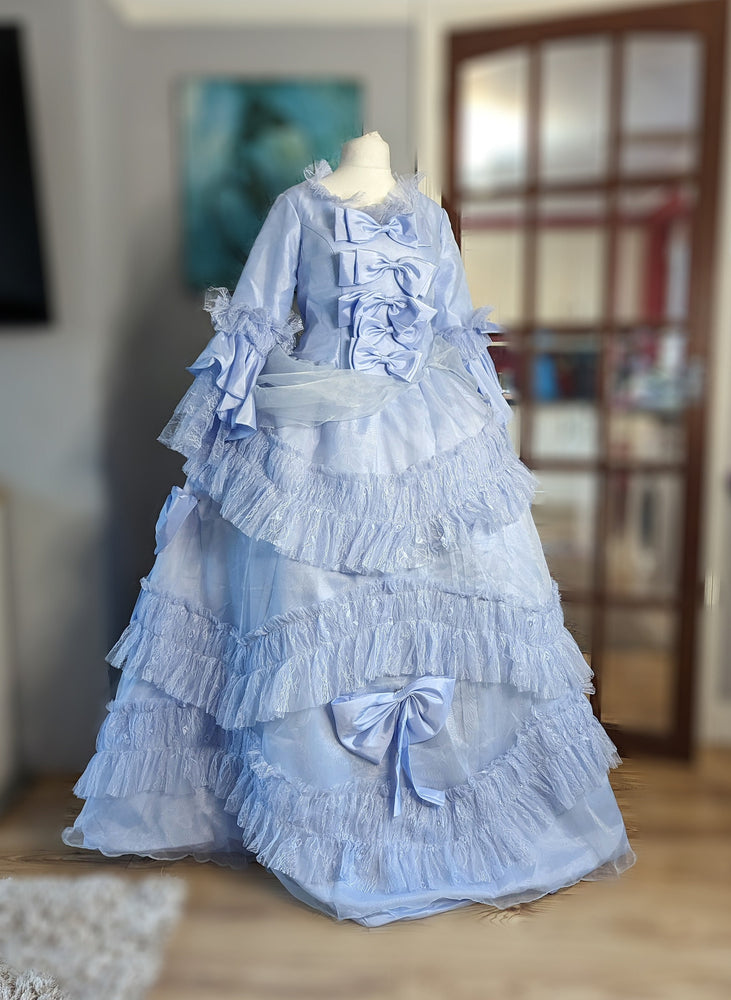 
                  
                    Marie Antoinette Dress, Blue French Revolution dress, Pale blue Georgian dress, Civil war dress
                  
                