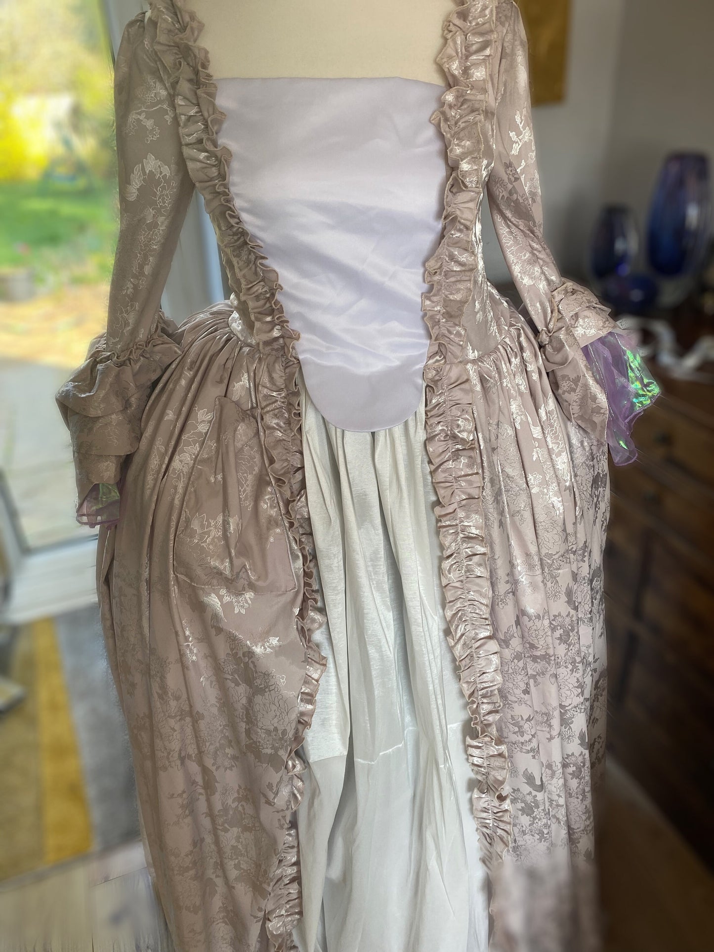 
                  
                    Beige Georgian Costume, Georgian Dress, Marie Antoinette Dress, Versailles Dress
                  
                