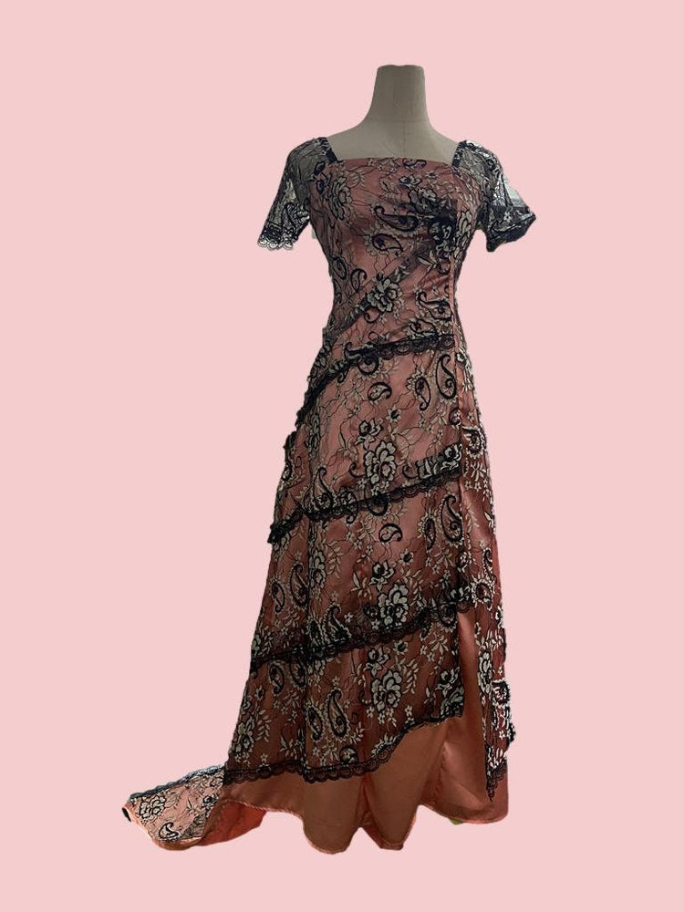 
                  
                    Titanic Dress, Titanic costume, Rose Outfit, Edwardian era dress, Edwardian evening gown, Rose Dewitt Bukater dress, Titanic costume
                  
                