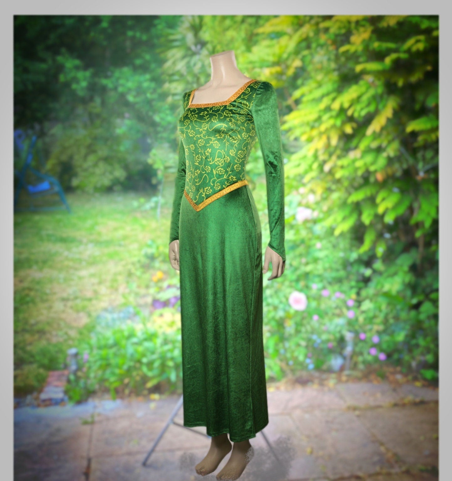 
                  
                    Fiona ogre, ogre Princess,  Cosplay Costume  green Fiona Dress Outfits Halloween
                  
                