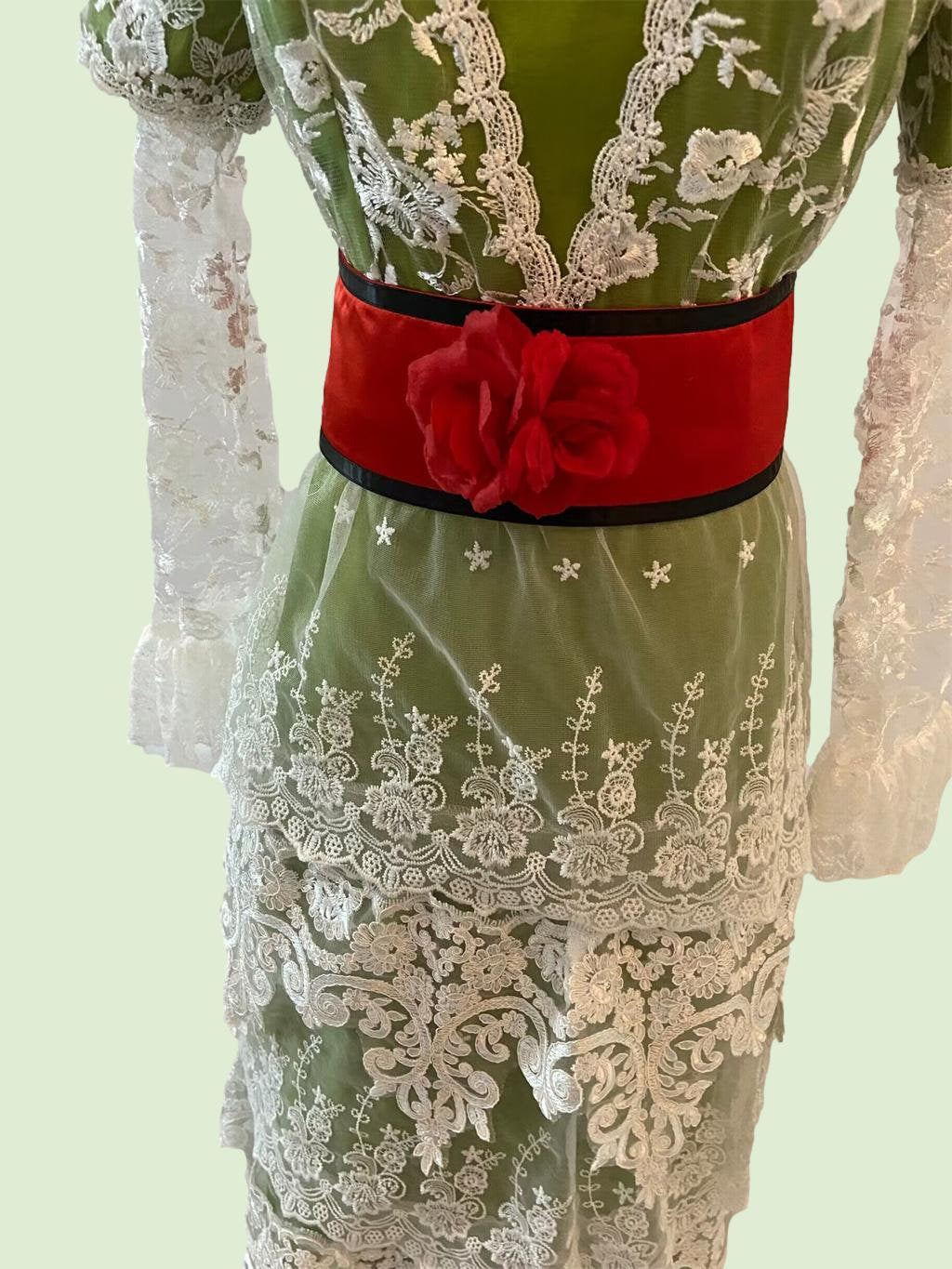 
                  
                    Green Titanic Dress, Titanic, Titanic costume, Rose Outfit, Edwardian era dress, Edwardian evening gown, Rose Dewitt Bukater dress,
                  
                